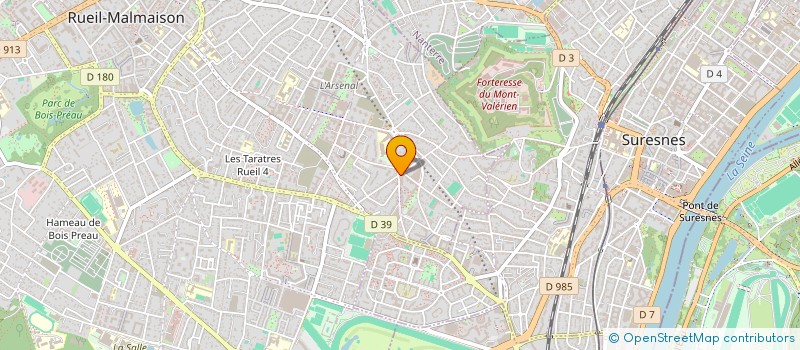 localisation de l'entreprise TEKNE SARL à RUEIL-MALMAISON