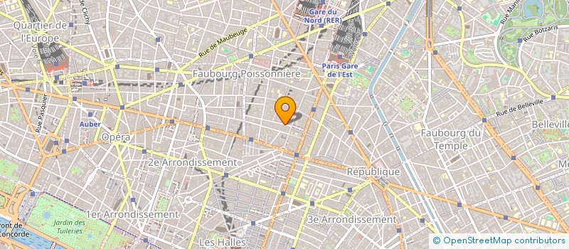 localisation de l'entreprise TEKNEO à PARIS