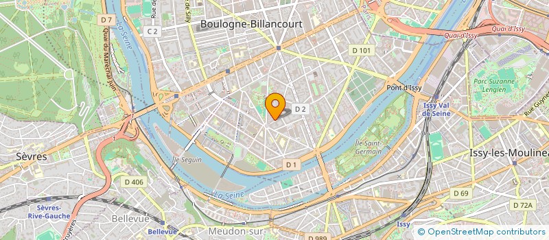 localisation de l'entreprise TEKNES à BOULOGNE-BILLANCOURT