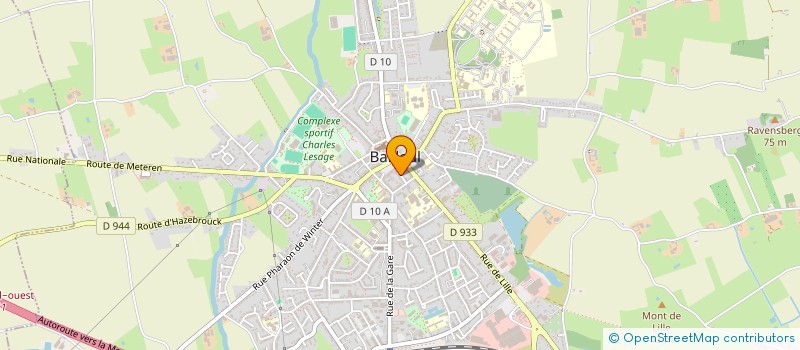 localisation de l'entreprise TEKNI-POSE à BAILLEUL