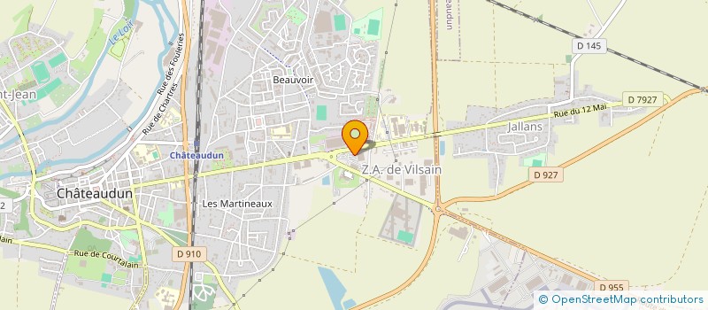 localisation de l'entreprise TEKNIC à CHATEAUDUN