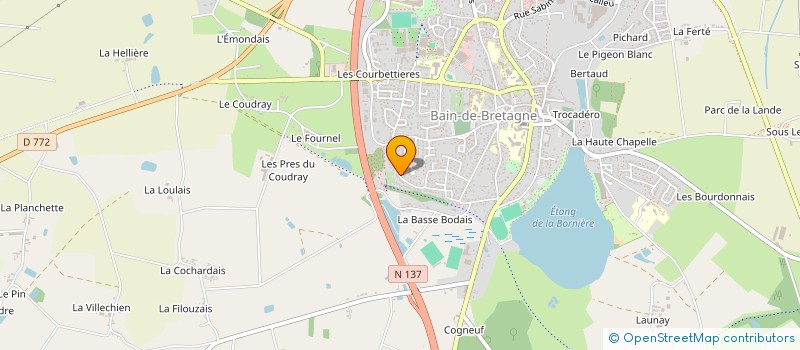 localisation de l'entreprise TEKNIKEL SOLUTIONS  BAIN-DE-BRETAGNE