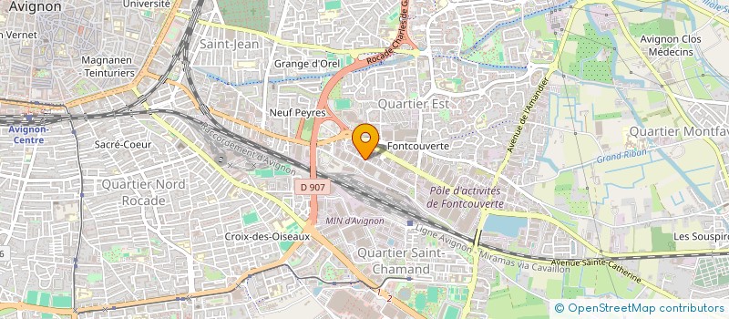 localisation de l'entreprise TEKNISS à AVIGNON