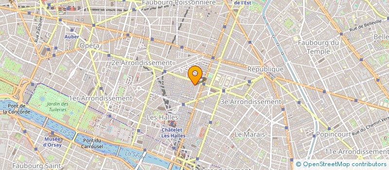 localisation de l'entreprise TEKNIT INDUSTRIES à PARIS