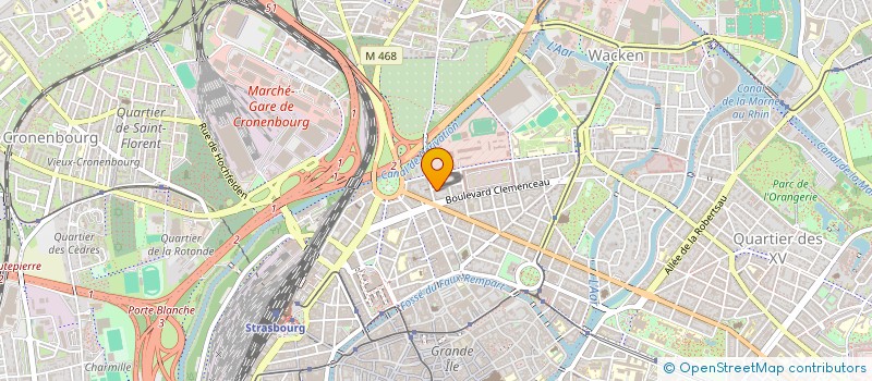 localisation de l'entreprise TEKNOPLAK à STRASBOURG