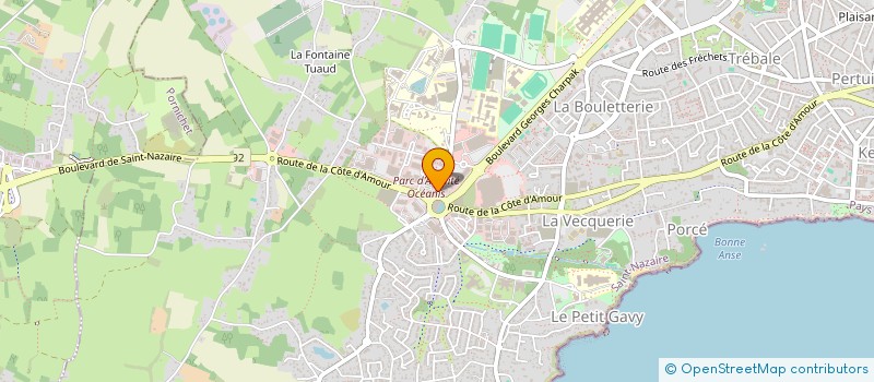 localisation de l'entreprise TEKNOPOLIS.FR à SAINT-NAZAIRE