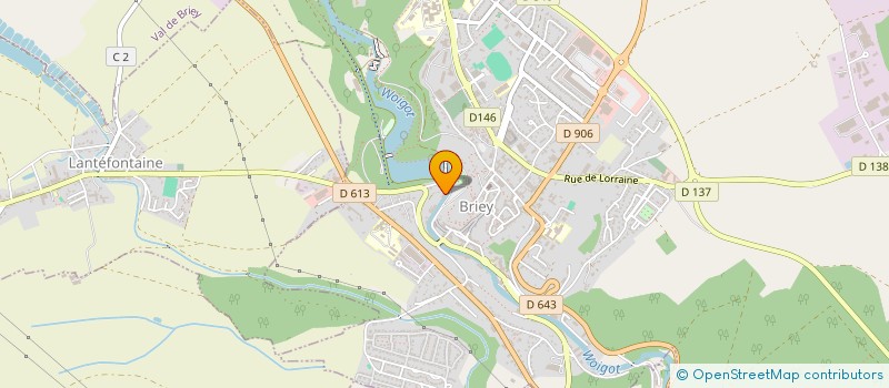 localisation de l'entreprise TEKOFF  VAL DE BRIEY