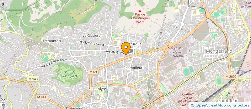 localisation de l'entreprise TEKRA SERVICES  CLERMONT-FERRAND