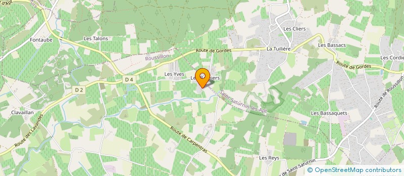 localisation de l'entreprise TEKRND  ROUSSILLON