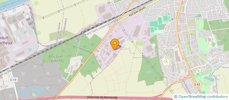 localisation de l'entreprise TEKSEAL à MUREAUX (LES)