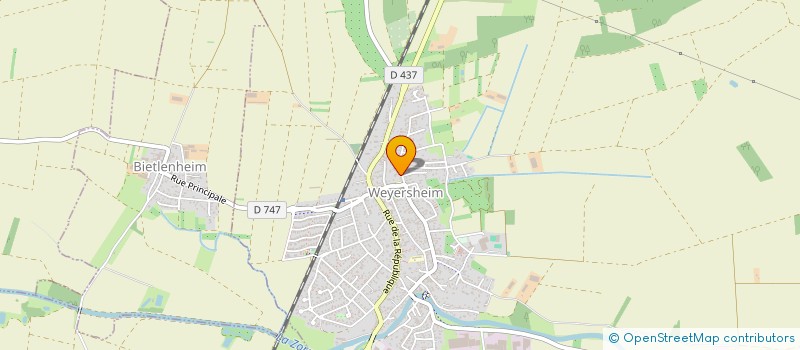 localisation de l'entreprise TEKTA CONCEPT  WEYERSHEIM