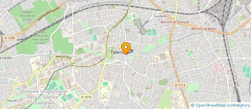 localisation de l'entreprise TEKTEKTOK  TALENCE