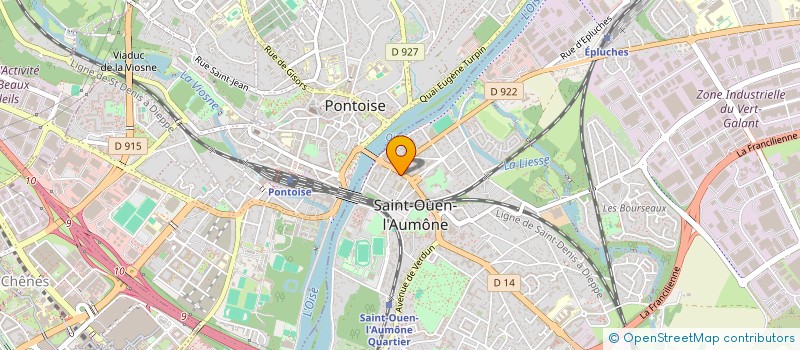 localisation de l'entreprise TEKTEN MULTIMEDIA  SAINT-OUEN-L'AUMONE