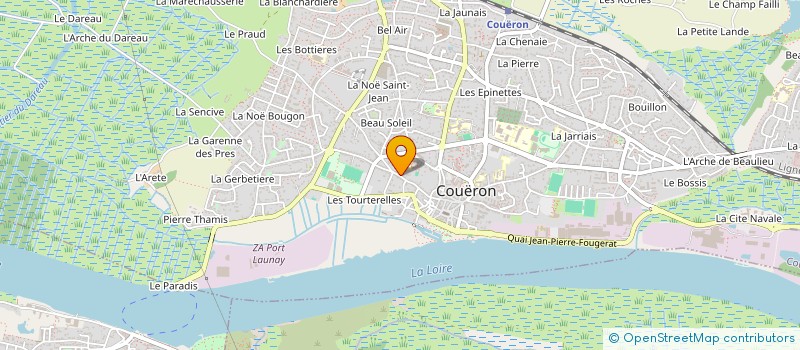 localisation de l'entreprise TEKTO à COUERON