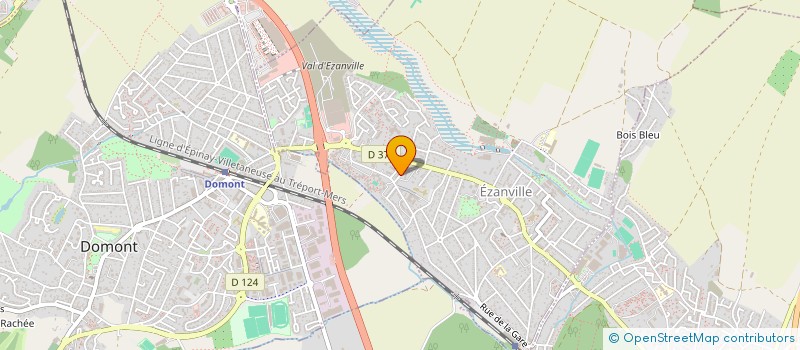 localisation de l'entreprise TEKVALIS  EZANVILLE