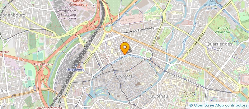 localisation de l'entreprise TEL AVENIR à STRASBOURG