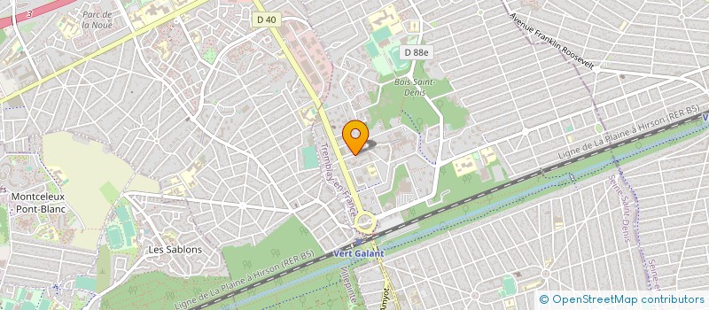 localisation de l'entreprise TEL & COM  CHAMPS-SUR-MARNE