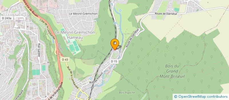 localisation de l'entreprise TEL.EST.PRO à DARNETAL