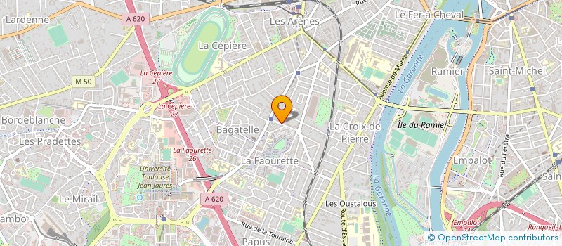localisation de l'entreprise TEL O RESTO à TOULOUSE