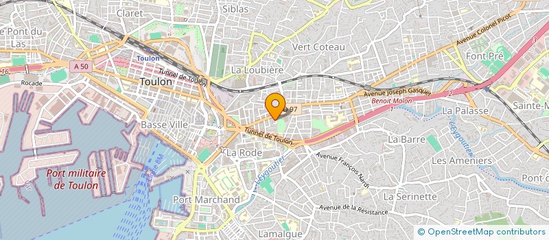 localisation de l'entreprise TEL &PHONE à TOULON