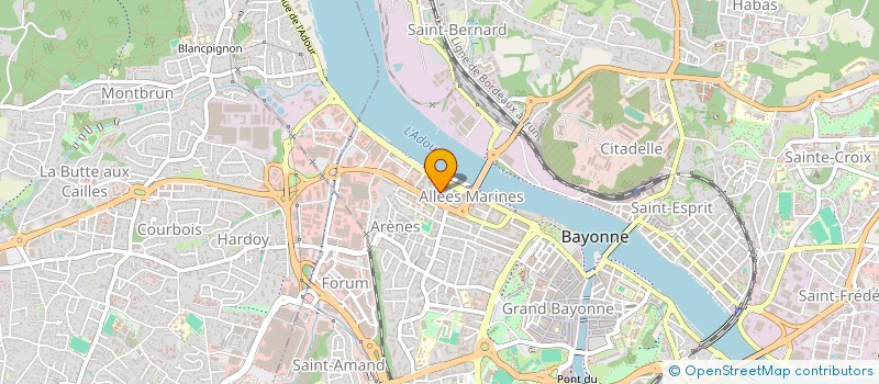 localisation de l'entreprise TEL QUEL à BAYONNE