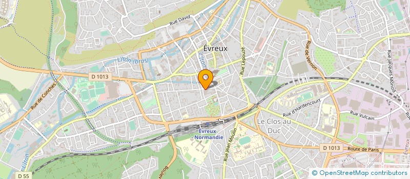 localisation de l'entreprise TEL QUELLE à EVREUX