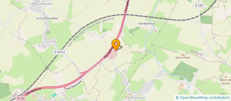 localisation de l'entreprise TELA  BEUVREQUEN