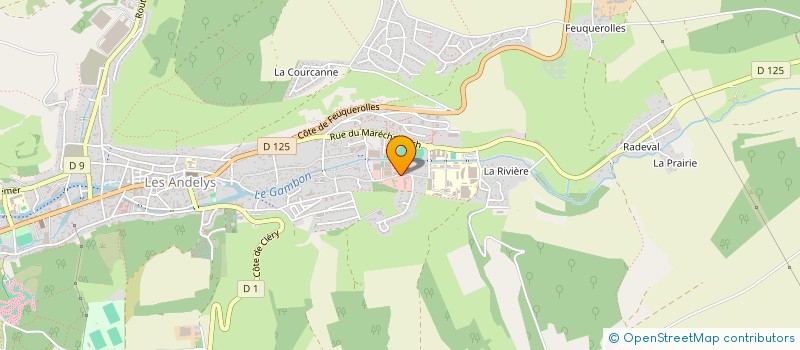 localisation de l'entreprise TELABAT  LES ANDELYS