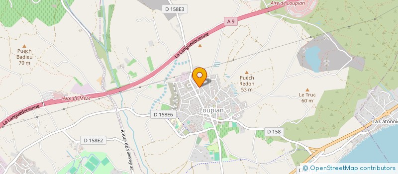 localisation de l'entreprise TELADUNE  LOUPIAN