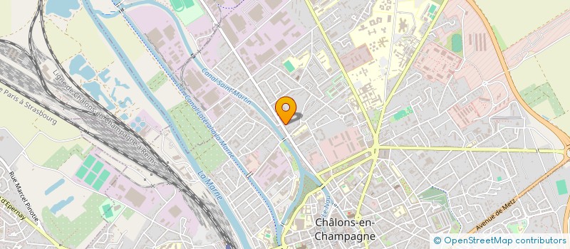 localisation de l'entreprise TELALEE  CHALONS-EN-CHAMPAGNE