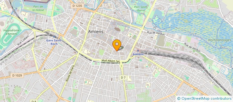 localisation de l'entreprise TELAMIENS à AMIENS