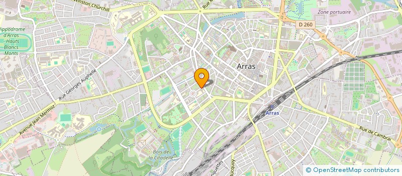 localisation de l'entreprise TELAONIS à ARRAS