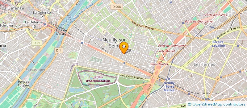 localisation de l'entreprise TELAPEL SYSTEMES à NEUILLY-SUR-SEINE