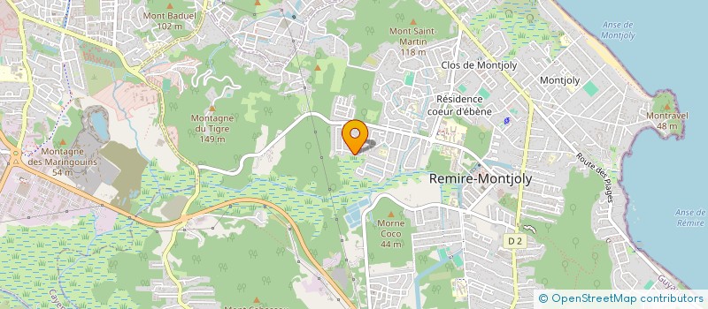 localisation de l'entreprise TELASCO HUBERT PATRIMOINE  REMIRE-MONTJOLY