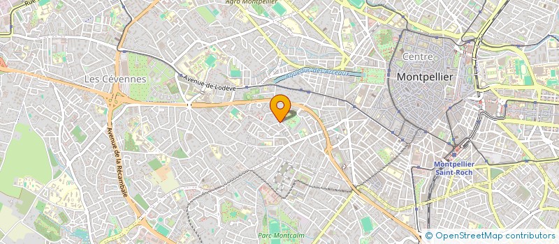 localisation de l'entreprise TELBOS 1 à MONTPELLIER