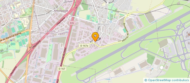 localisation de l'entreprise TELCABO à WISSOUS