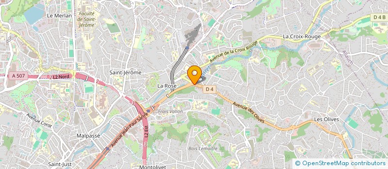 localisation de l'entreprise TELCAZUR  MARSEILLE