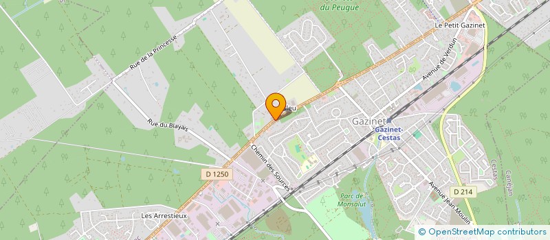 localisation de l'entreprise TELCELL à PESSAC