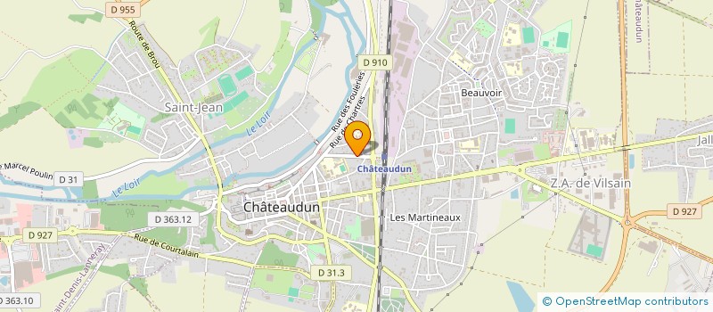 localisation de l'entreprise TELCO COMMERCIAL SERVICES à CHATEAUDUN