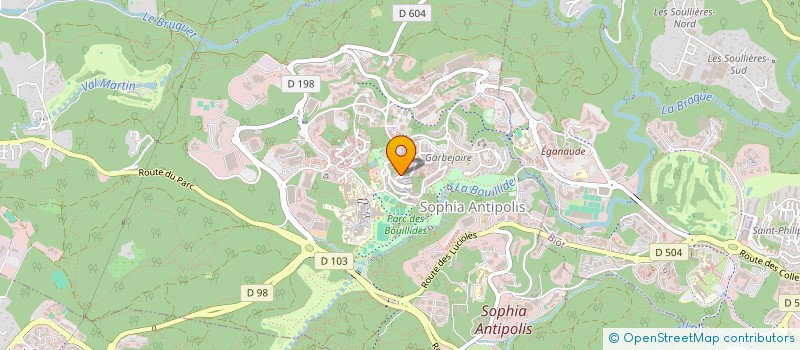 localisation de l'entreprise TELCOREMANCE à VALBONNE