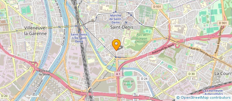 localisation de l'entreprise TELCOSYS à SAINT-DENIS