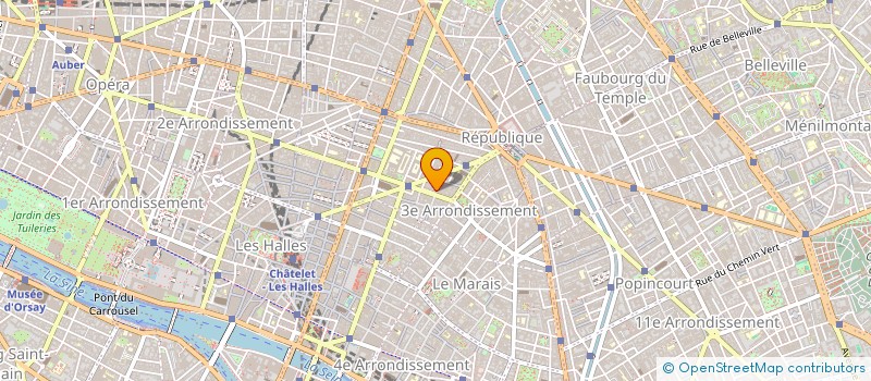 localisation de l'entreprise TELE ART QUARTZ à PARIS