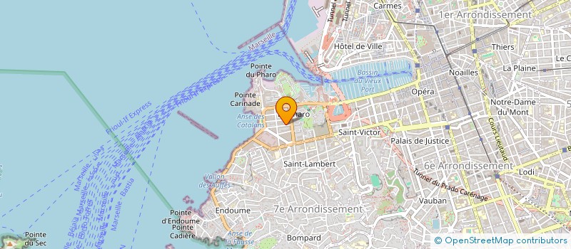 localisation de l'entreprise TELE CATALANS à MARSEILLE