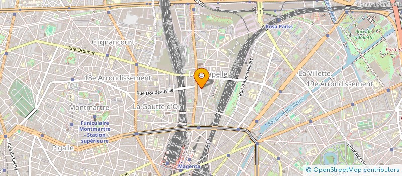 localisation de l'entreprise TELE CINE DOCUMENTATION  PARIS