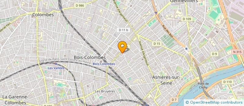 localisation de l'entreprise TELE CUISINE à ASNIERES-SUR-SEINE
