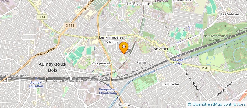 localisation de l'entreprise TELE DANTON à SEVRAN