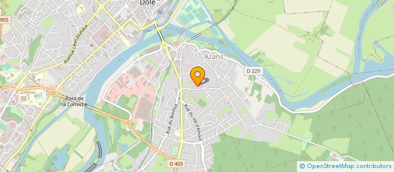 localisation de l'entreprise TELE DOLE IMAGE à DOLE