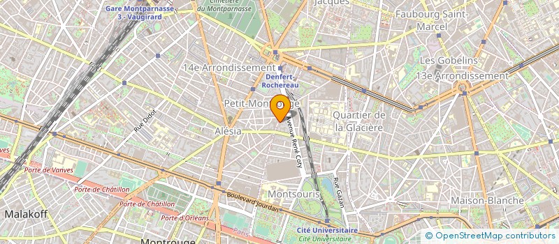 localisation de l'entreprise TELE ELECTRONIC 14 à PARIS
