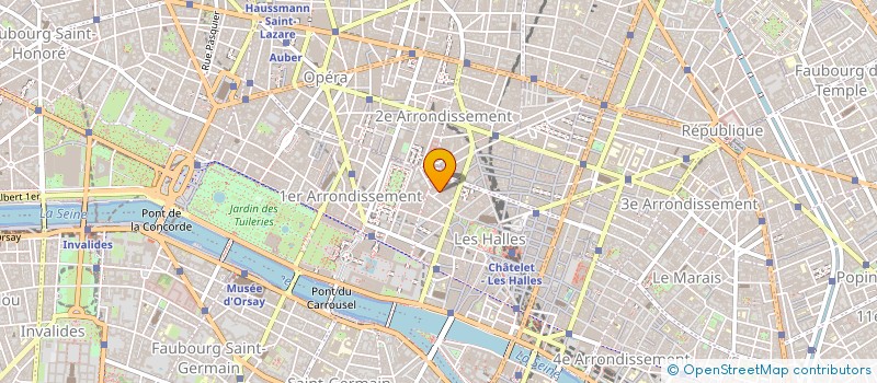 localisation de l'entreprise TELE EMPLOIS à PARIS