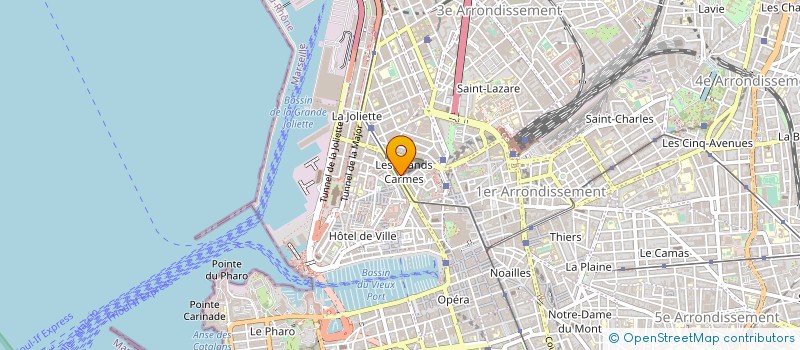 localisation de l'entreprise TELE INTER à MARSEILLE